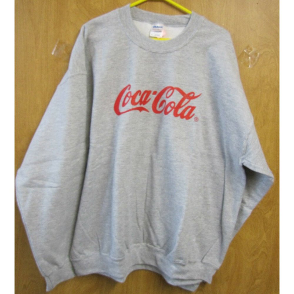 Coca-Cola Gray Sweatshirt  Small